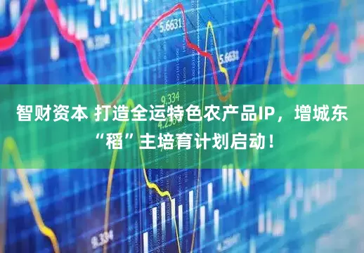 智财资本 打造全运特色农产品IP，增城东“稻”主培育计划启动！